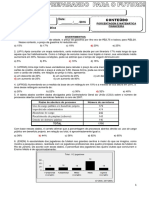 Porcentagem e finanças em provas de matemática