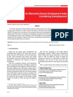 (South East European Journal of Economics and Business) An Alternative Human Development Index Considering Unemployment