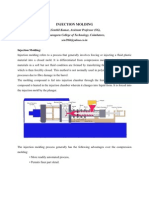 Injection Moulding