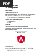 Formation Angular Lab 1 Components