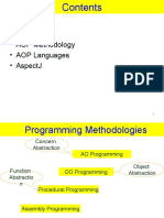 Introduction - Aop Methodology - Aop Languages - Aspectj