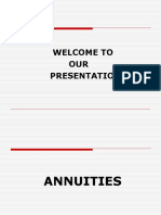 Annuities