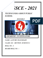 AISSCE - 2021: Techno India Group Public School