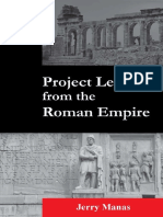 Project Lessons From The Roman Empire