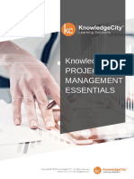 Knowledgecity Project Management Essentials: - All Rights Reserved
