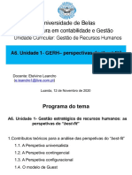 Aula 6 GRH GERH Perspectivas de Best Fit PDF