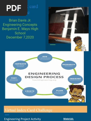 brian davis - virtual index card challenge