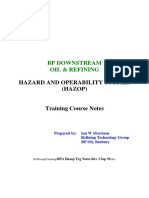 BP Hazop Training