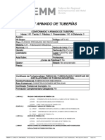 Conformado y Armado de Tuberías