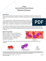 Blood & Bone Marrow Basics