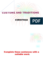 Customs and Traditions: Christmas