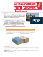 Los Sismos para Sexto Grado de Primaria PDF