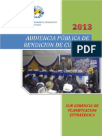 Plan de Trabajo de La Audiencia Publica 2013 PDF