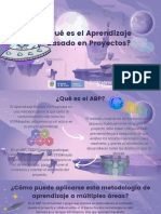 Qué Es El Aprendizaje Basado en Proyectos (Corregido) PDF