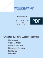 File System: M. S. Ramaiah Institute of Technology