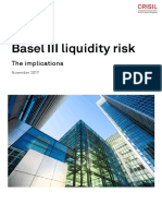 Basel III Liquidity Risk: The Implications