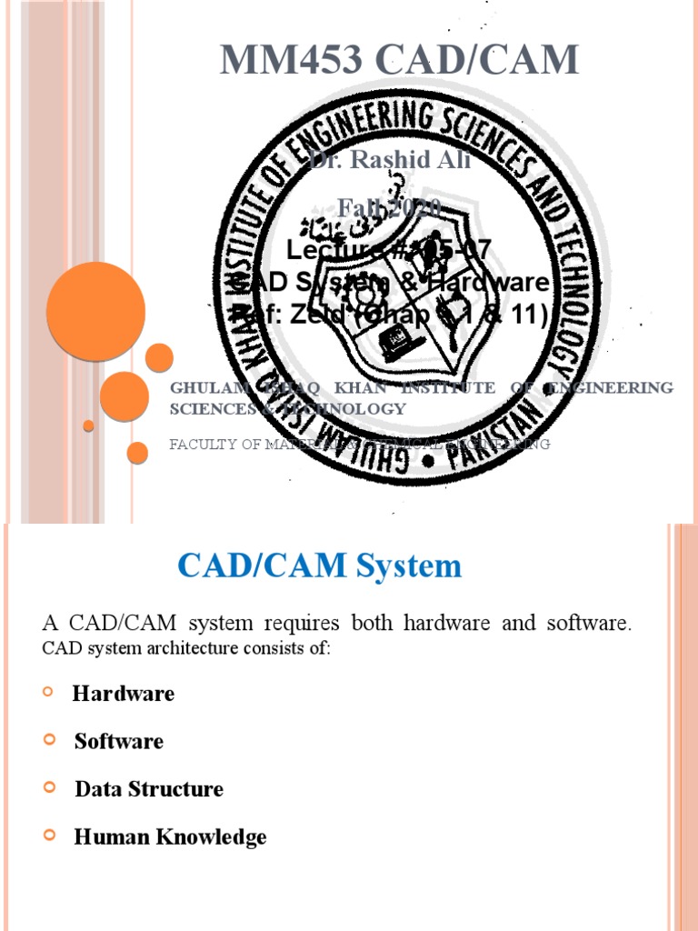 CAD/CAM System Hardware Overview | PDF | Computer Aided Design | Liquid ...