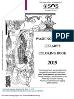 Washington State Library Coloring Book 2019