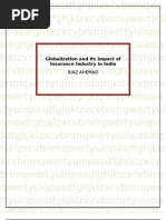 Download Globalization and Its Impact of Insurance Industry in India by Riaz Ahmed SN48780202 doc pdf