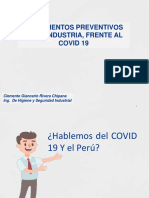 Lineamientos Preventivos en La Industria Frente Al Covid 19 - Clemente Rivera