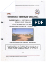 Iunicipaliiai Distiital Di Yaiinlcocnl: Mrmun Iiinrn II Subgerencia de Infraestructura Y Desarrollo Urbano