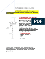 INTRODUÇÃO DE HIDRÁULICA PARTE 2