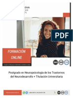 Posgrado en Neuropsicologia PDF