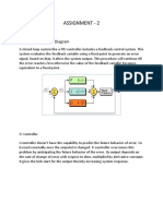 Assignment - 2: PID Controller Block Diagram
