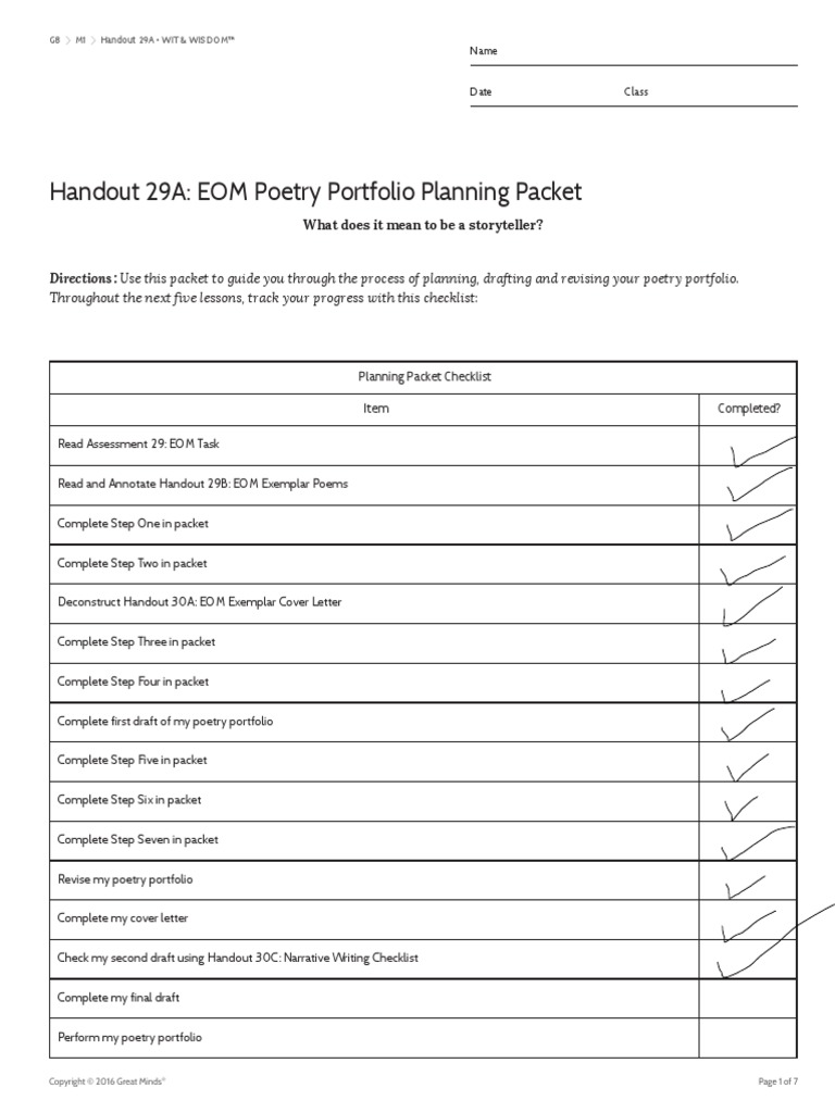 Kami Export - Handout 29A PDF | PDF | Storytelling | Poetry