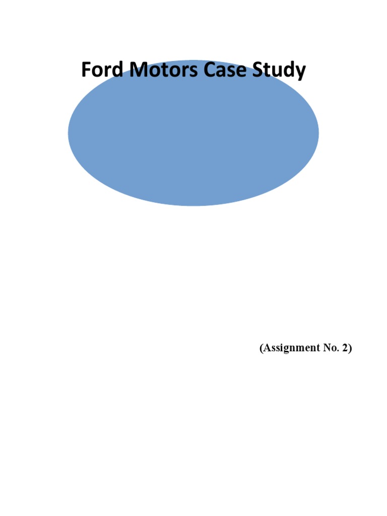 ford motors case study class 10