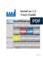InstaCue Users Guide