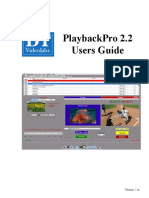 PlaybackPro Users Guide