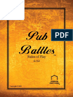 Pub Battles Rules 2.92