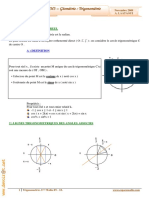 Cours Math - Chap 3 Géométrie Trigonométrie - 3ème Math (2009-2010) MR Abdelbasset Laataoui