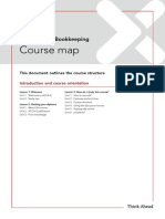 Intermediate Bookkeeping Course Map