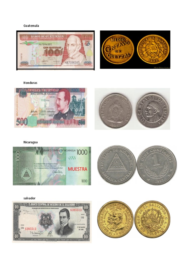 Billetes y Monedas de America | PDF