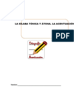 LA SILABA Comunicación y Lenguaje L2