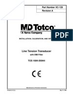 Install, Calibrate & Operate Line Tension Transducer