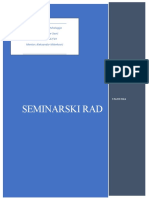 Seminarski Rad, Statistika