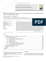 Arsenicn Tabluacion de Clasifiacionde Arsenico PDF