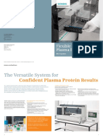 Flexible and Reliable Plasma Protein Testing: BN II System