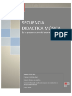 Secuencia de Música y Su Didactica, Rivas Silvia Examén Final