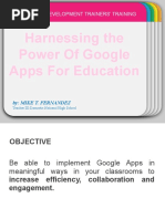 Winter: Harnessing The Power of Google Apps For Education