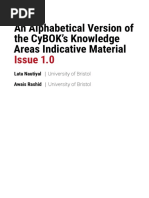 An Alphabetical Version of The CyBOK 19 Knowledge Areas Indicative Material ITN3hpf PDF