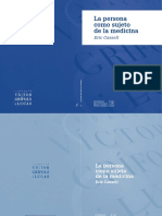 Cassell La Persona Como Sujeto de La Medicina PDF