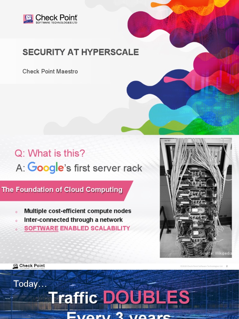Security at Hyperscale Check Point Maestro PDF Cloud Computing