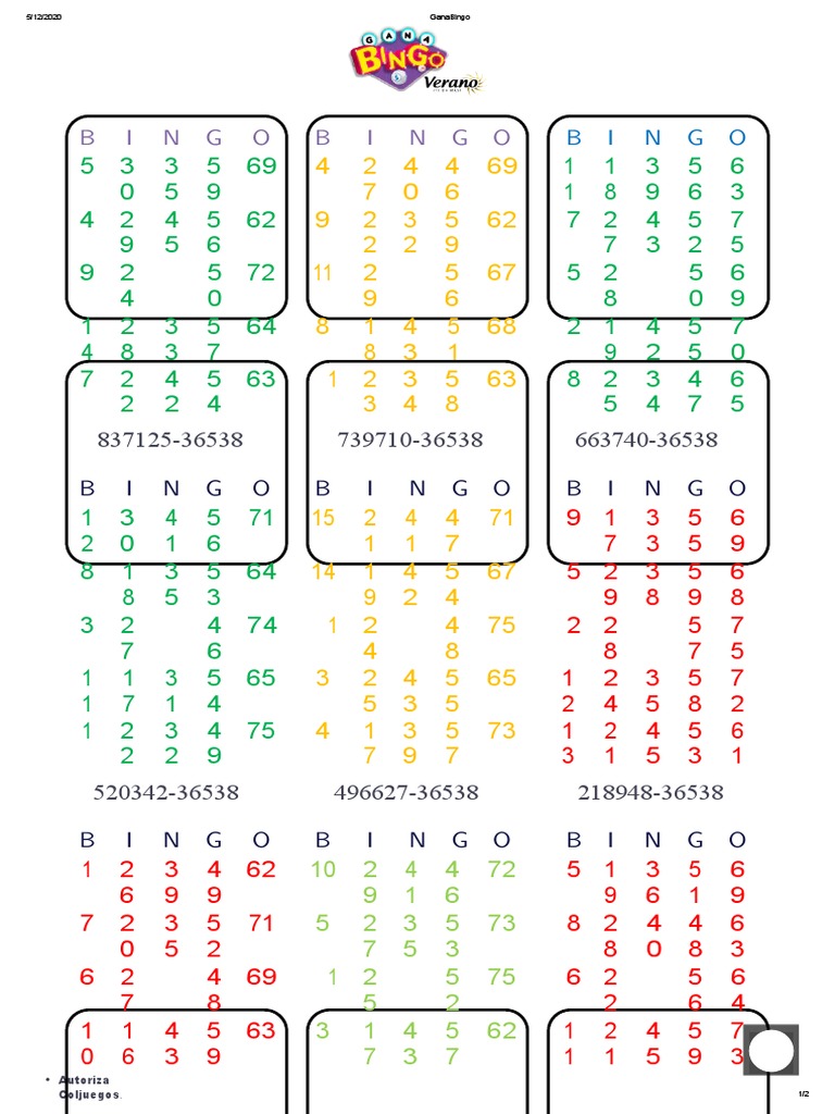 Gana Bingo Llegó A Sábados Felices Caracol Televisión PDF Ocio
