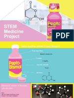 Stem Medicine Project Pepto Bismol