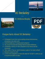 Uc Berkeley: By: Mckenna Murphy
