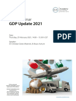 ECA Webinar GDP Update 2021